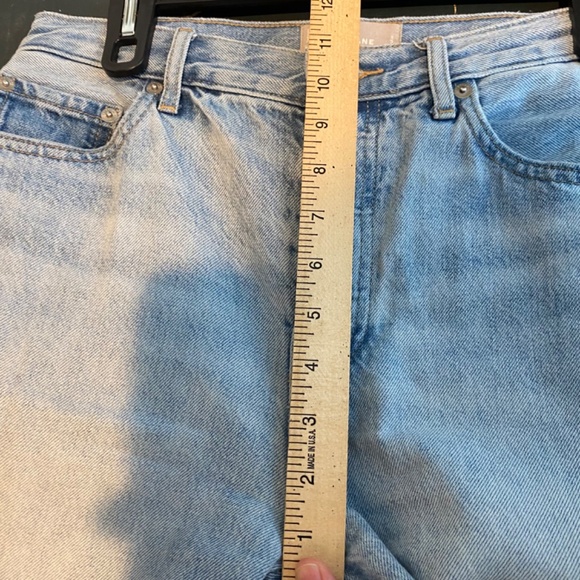 Everlane 90s Cheeky Jean 27 Light Wash Denim Organic Cotton Straight High Rise - Picture 11 of 12